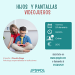 Taller hijos y plantillas: Videojuegos el 24 de Enero de 2025